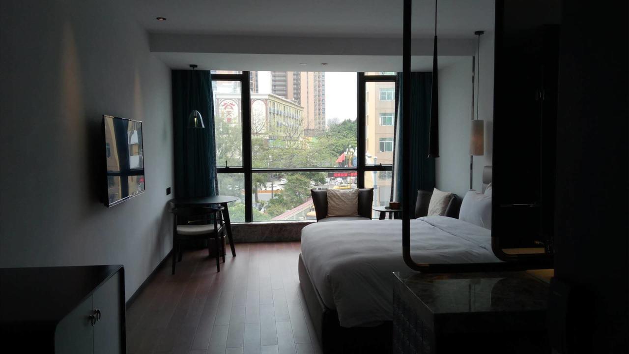 柏高酒店-深圳公明广场地铁站店 Esterno foto